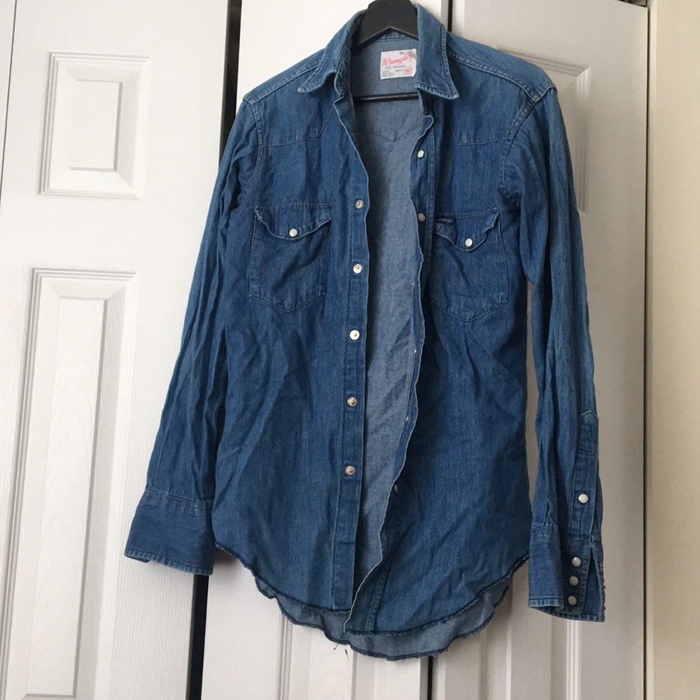 Jean Button Up